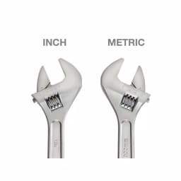TEKTON 12 in. Adjustable Wrench, Carbon Steel with Satin Chrome Finish thumbnail 6