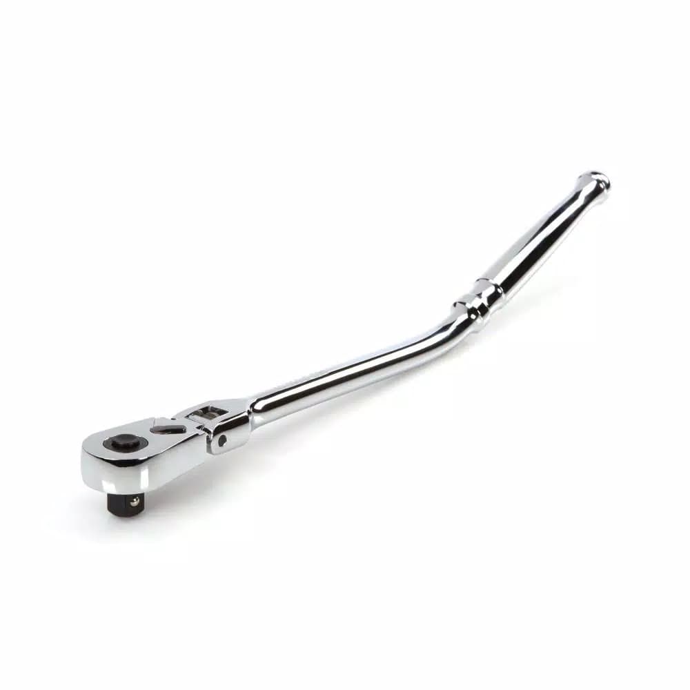 TEKTON 3/8 in. Drive 12 in. Flex Head Quick-Release Bent Handle Ratchet