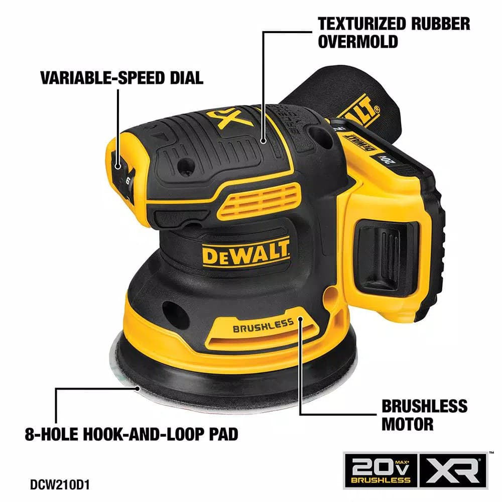 DEWALT 20V MAX Cordless 8-Tool Combo Kit with (2) 2.0Ah Batteries & Charger
