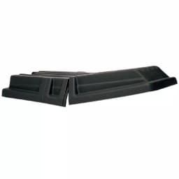 Rubbermaid Commercial Products Rubbermaid Commercial 1/2 cu. yd. Black Tilt Truck Hinged Dome Top Lid thumbnail 1