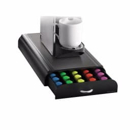 Mind Reader Anchor 50-Capacity Black Nespresso Capsule Storage Drawer with Heat-Resistant Top thumbnail 6