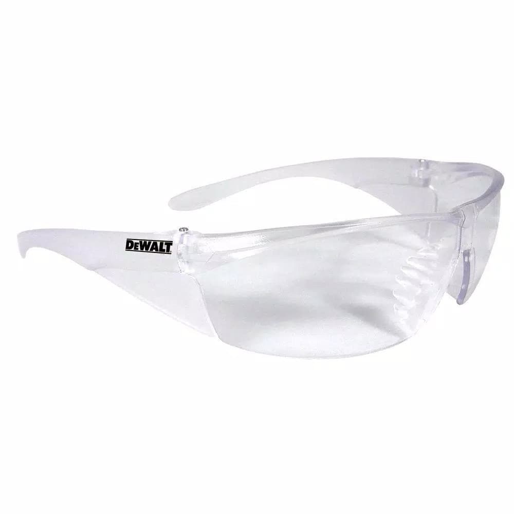 DEWALT Structure Lightweight Wraparound Safety Glasses with Clear Polycarbonate Lens