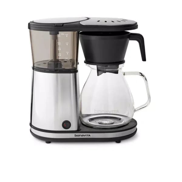 Bonavita 8-Cup Stainless Steel Drip Coffee Maker with Glass Carafe, 1560W