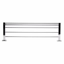 ALFI BRAND 23.63 in. Modern Wall Mount Towel Rack and Shelf, Polished Chrome thumbnail 3