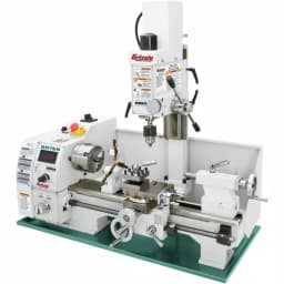 Grizzly Industrial 8 in. x 16 in. Variable-Speed Lathe with Milling Head Combination Unit thumbnail 1