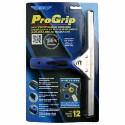 Ettore ProGrip 12 in. Window Squeegee with Ergonomic No-Slip Handle thumbnail 2