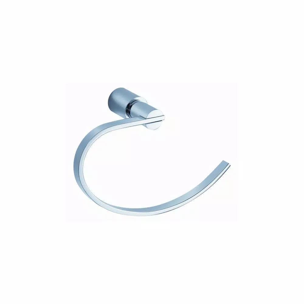 Fresca Magnifico Chrome Towel Ring - Heavy Duty Brass Hand Towel Holder
