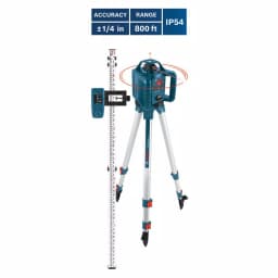 Bosch Factory Reconditioned 800 ft. Self-Leveling Rotary Laser Level Kit (5-Piece) thumbnail 3