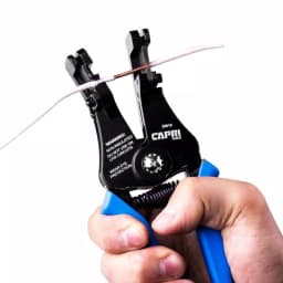 Capri Tools Precision Wire Stripper, 8-22 AWG, Cast Alloy with Soft-Grip Handles thumbnail 5