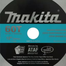 Makita 12 in. 60-Teeth Micro-Polished Miter Saw Blade for Wood thumbnail 3
