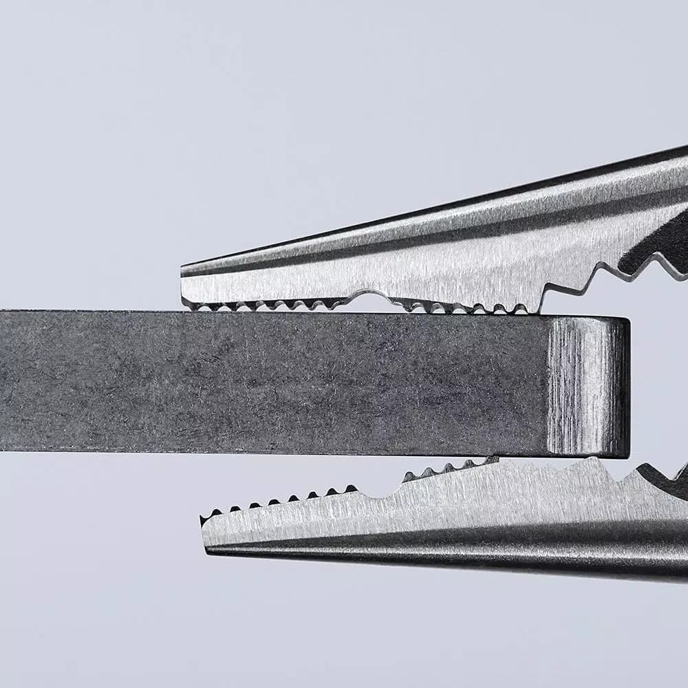KNIPEX 5-3/4 in. Needle-Nose Combination Pliers with Tether Attachment