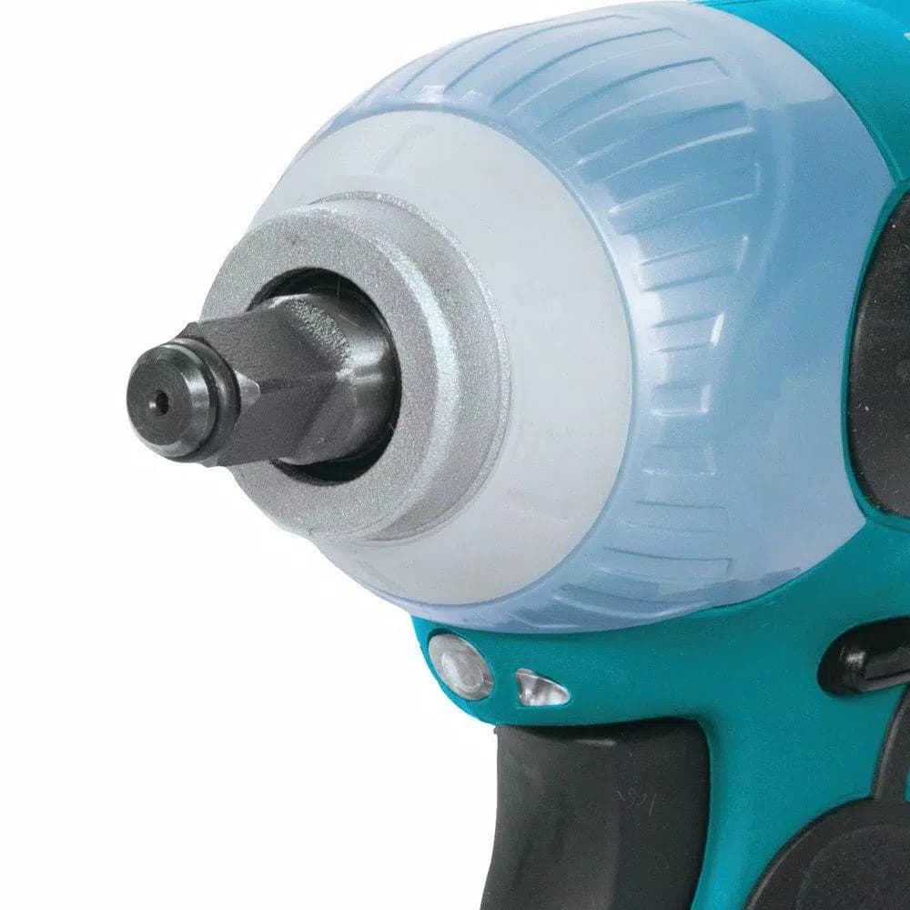 Makita 18V LXT Cordless 3/8 in. Square Drive Impact Wrench Kit with (2) 3.0Ah Batteries, Charger, and Bag