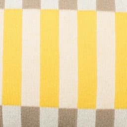 Safavieh Multi-Blocks 12 in. x 20 in. Stone Yellow Natural Striped Throw Pillow thumbnail 4