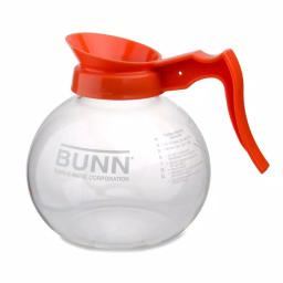 BUNN 42401.0101 12-Cup Commercial Glass Coffee Decanter with Orange Handle thumbnail 3