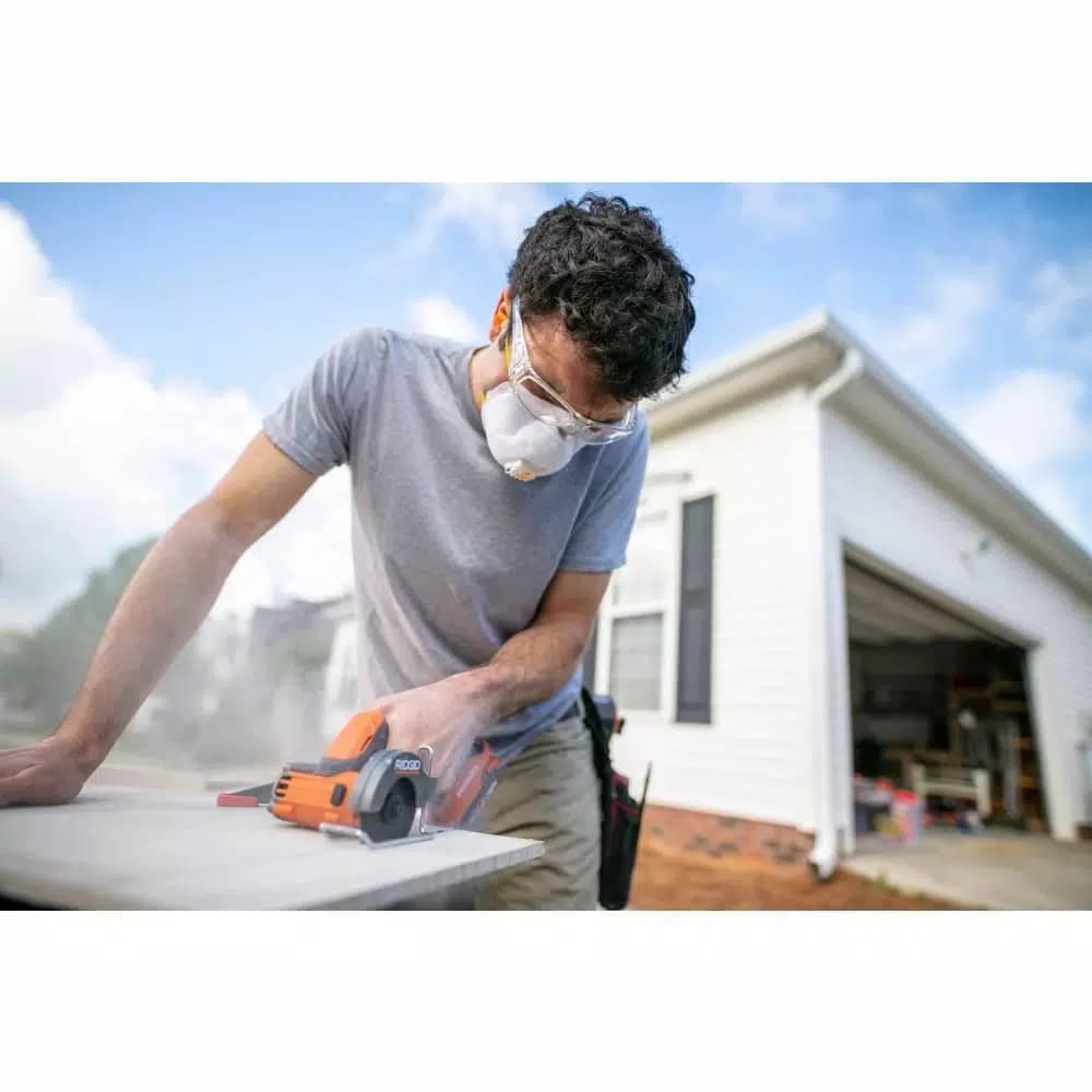 RIDGID 18V SubCompact Brushless 3 in. Multi-Material Cordless Saw, Tool Only