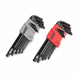 TEKTON 26-Piece Long Arm Ball End Hex Key Wrench Set, Inch and Metric thumbnail 1