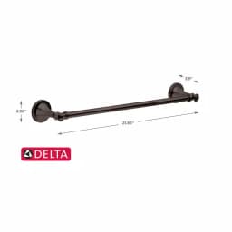 Delta Silverton 18 in. Towel Bar in Venetian Bronze thumbnail 2