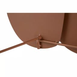 Glitzhome 29.92 in. Rusty Metal Snowman Family Christmas Yard Stake and Wall Decor thumbnail 7