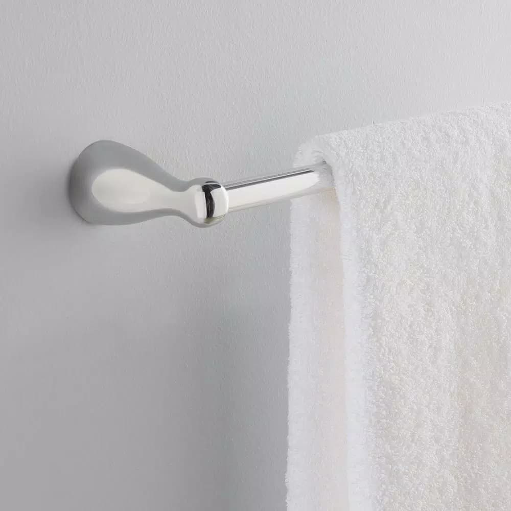 Delta Foundations 24 in. Single Towel Bar, Polished Chrome