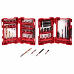 Milwaukee Shockwave 75-Piece Impact Drill and Drive Bit Set thumbnail 1