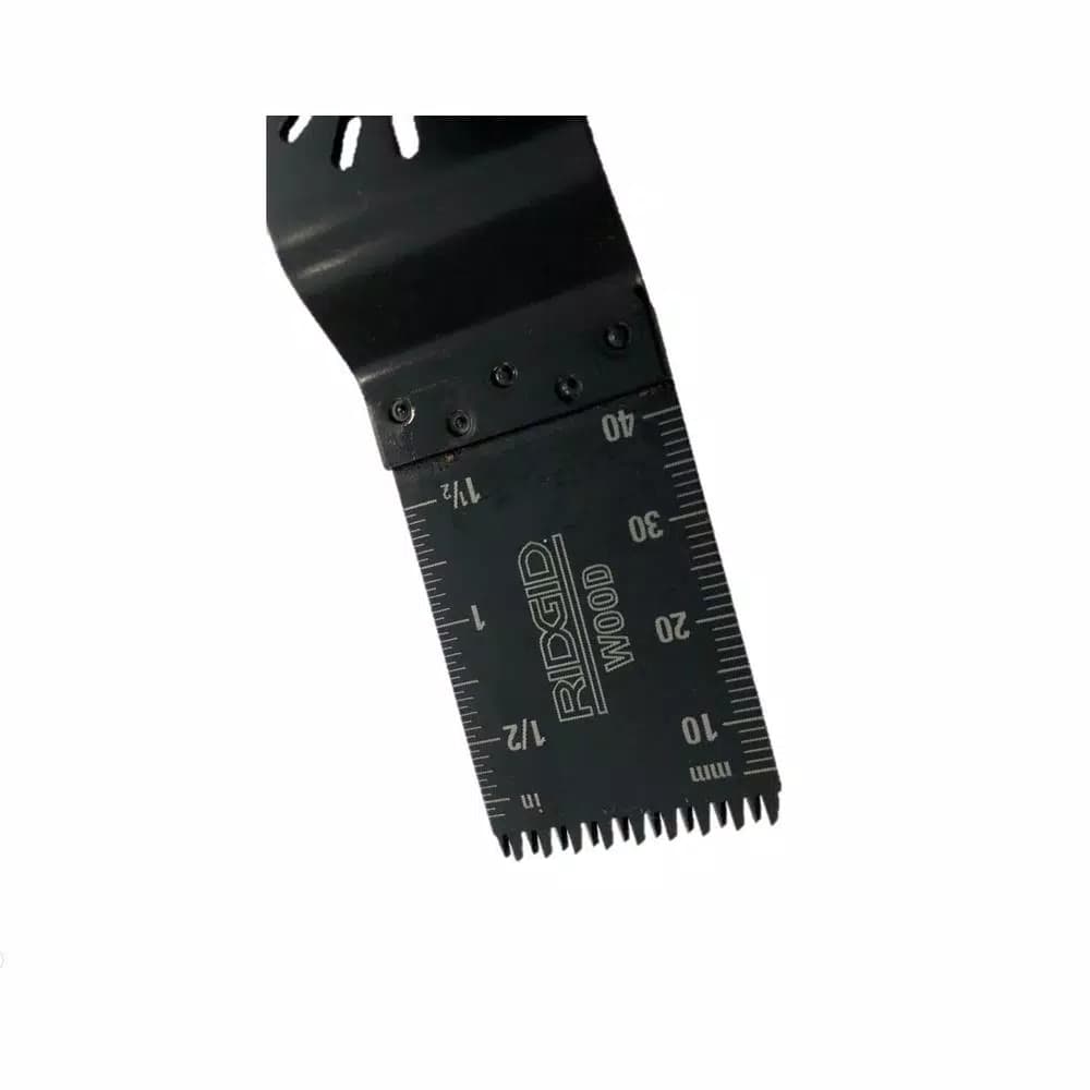RIDGID JobMax 1-1/4 in. Japanese Tooth Oscillating Blade for Wood