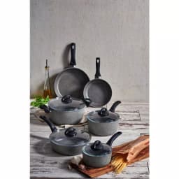 Ballarini Parma 10-Piece Aluminum Ceramic Nonstick Cookware Set, Gray thumbnail 6
