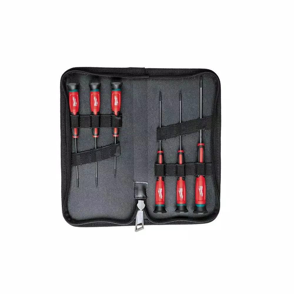 Milwaukee 6-Piece Torx Precision Screwdriver Set with All-Metal Core