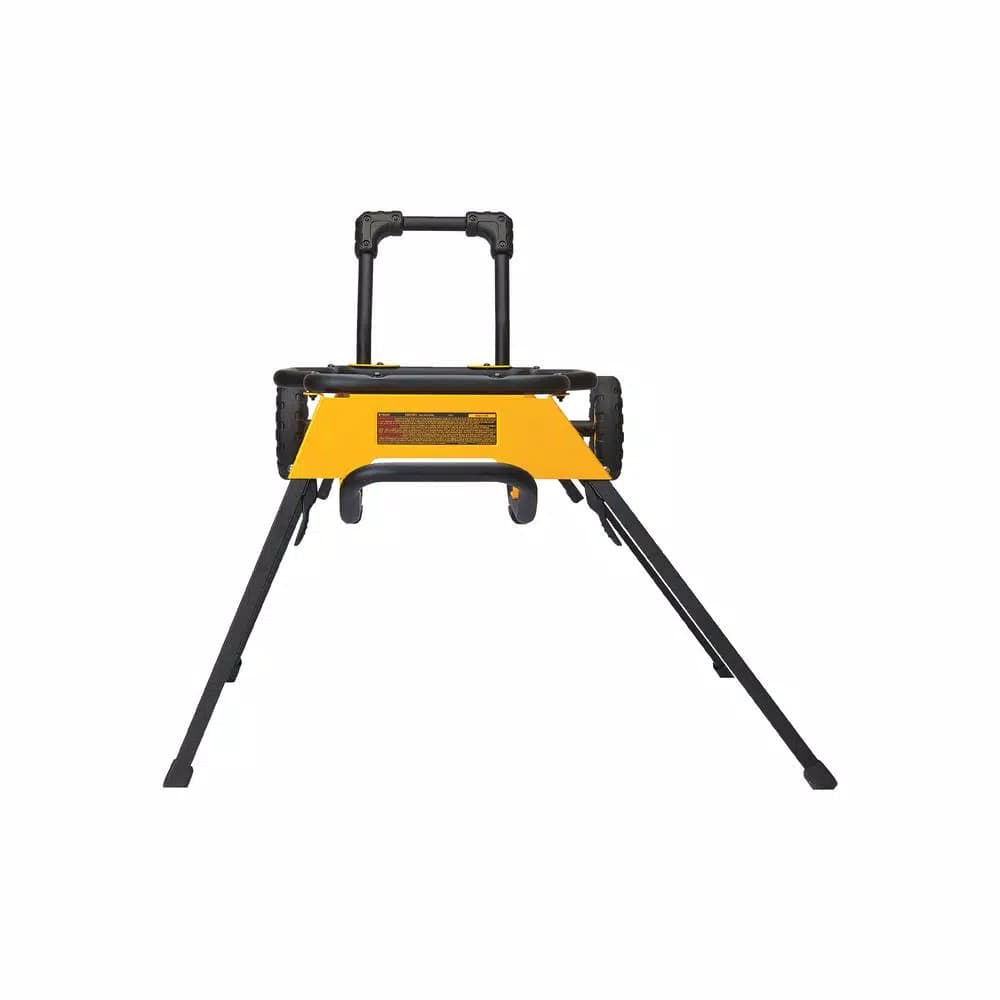 DEWALT DWE74911 Rolling Table Saw Stand, Foldable Steel Design