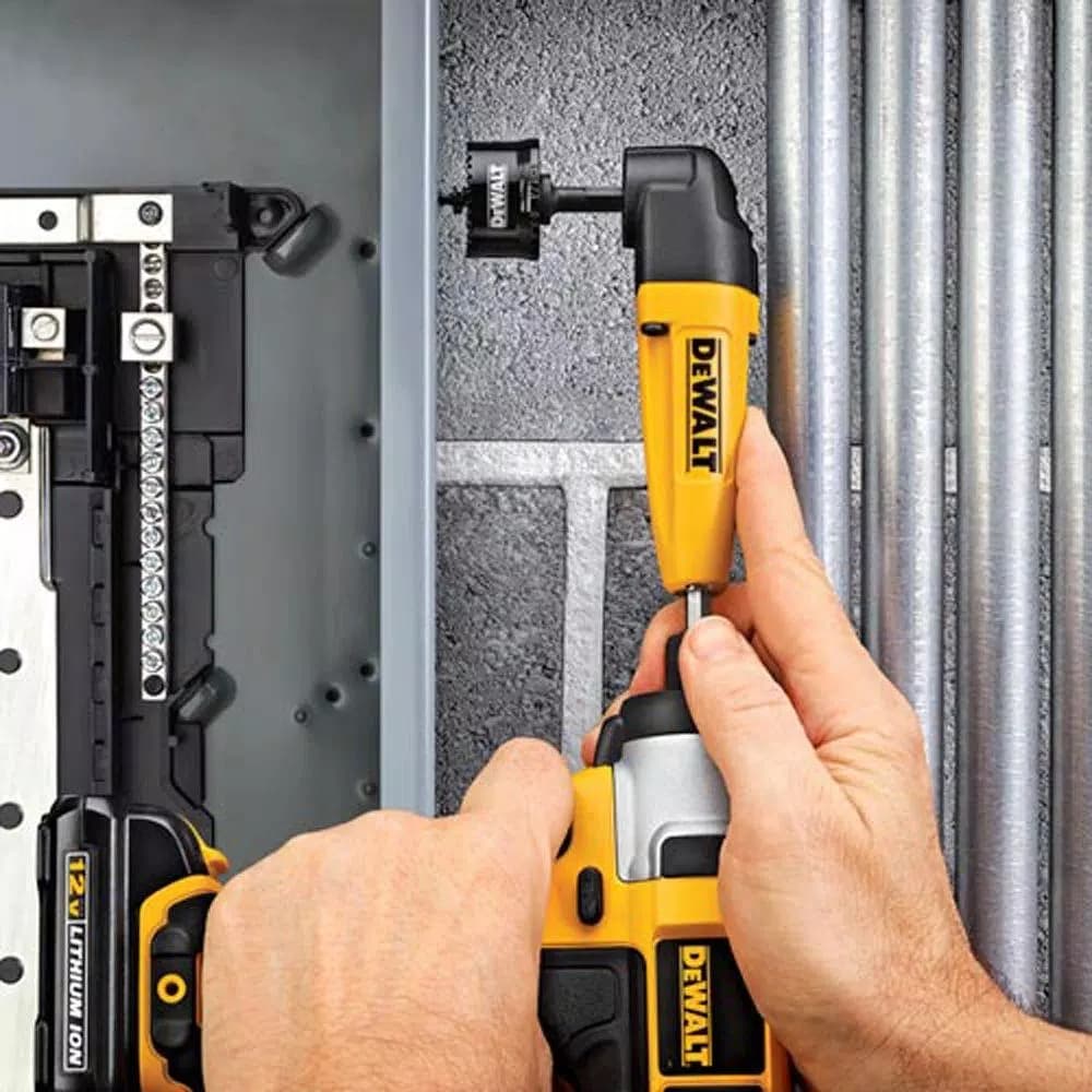 DEWALT Right Angle Drill Adapter for Tight Spaces