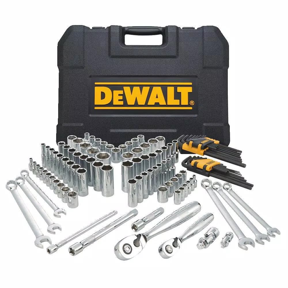 DEWALT 118-Piece Mechanics Tool Set with Ratchet and Socket Set