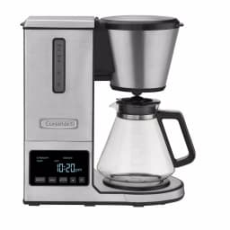 Cuisinart PurePrecision 8-Cup Programmable Silver Drip Coffee Maker with SCAA Certification thumbnail 1
