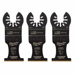 Milwaukee 1-3/8 in. Carbide Universal Fit Extreme Wood/Metal Oscillating Multi-Tool Blade (3-Pack) thumbnail 7