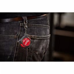 Milwaukee 6 ft. Keychain Tape Measure with Nylon Coated Blade thumbnail 3