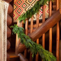 VAN ZYVERDEN 25 ft. Fresh Cut Pacific Northwest Princess Pine and Western Red Cedar Holiday Garland thumbnail 4