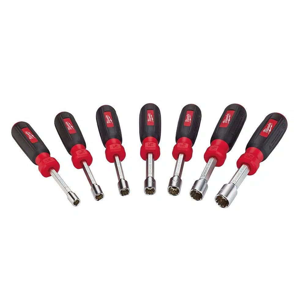 Milwaukee SAE HollowCore Magnetic Nut Driver Set, 7-Piece