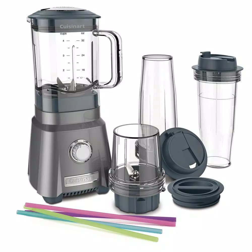 Cuisinart Hurricane 32 oz. Compact Juicing Blender, 3-Speed, Brushed Chrome