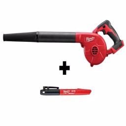 Milwaukee M18 18V Lithium-Ion Cordless Compact Blower & INKZALL Marker Combo Kit thumbnail 1