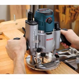 Bosch 15 Amp 2.3 HP Electronic Variable-Speed Plunge Base Router with LED Light thumbnail 3