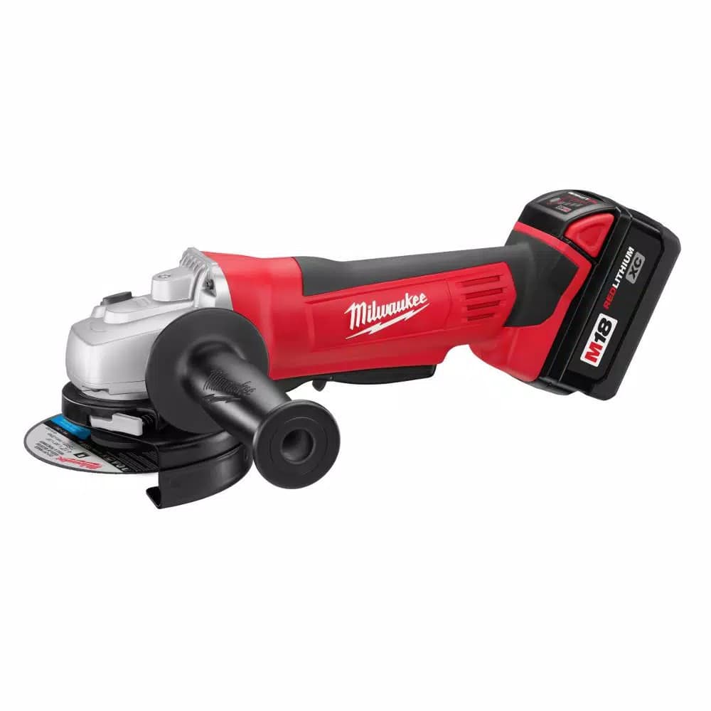 Milwaukee M18 18V Lithium-Ion Cordless 4-Tool Combo Kit with Grinder and Blower