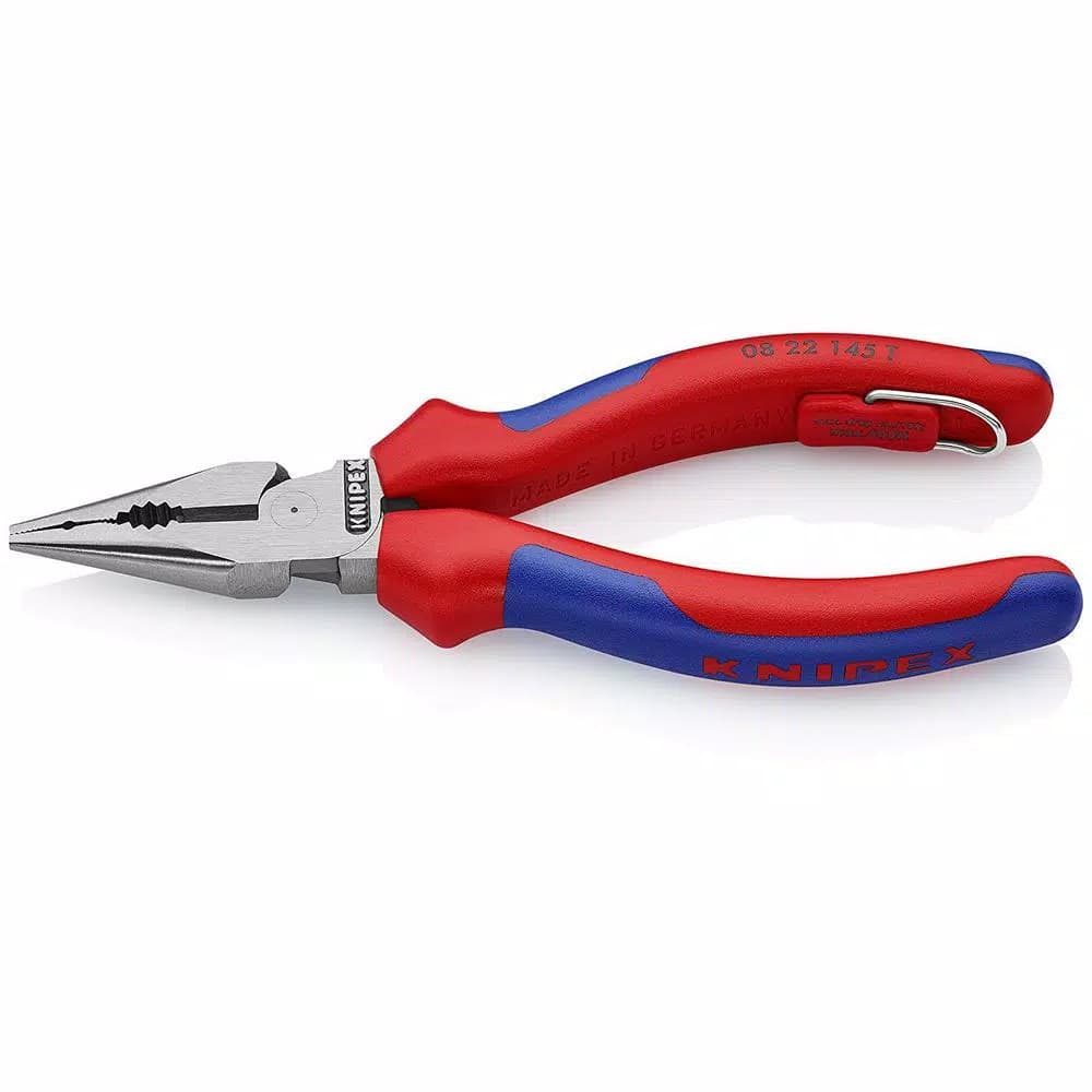 KNIPEX 5-3/4 in. Needle-Nose Combination Pliers with Tether Attachment
