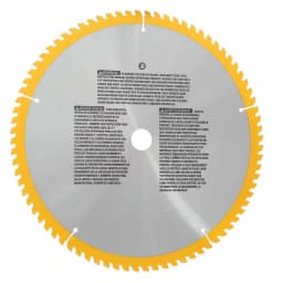 DEWALT 12 in. Corded Single Bevel Compound Miter Saw with 2-Pack Carbide Blade Set thumbnail 4