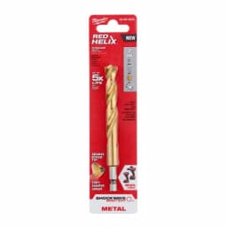 Milwaukee SHOCKWAVE 7/16 in. Titanium Twist Drill Bit with 1/4 in. Hex Shank thumbnail 1