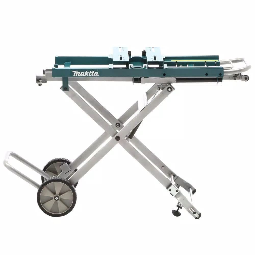 Makita Jobsite Miter Saw Stand with Material Support Extensions