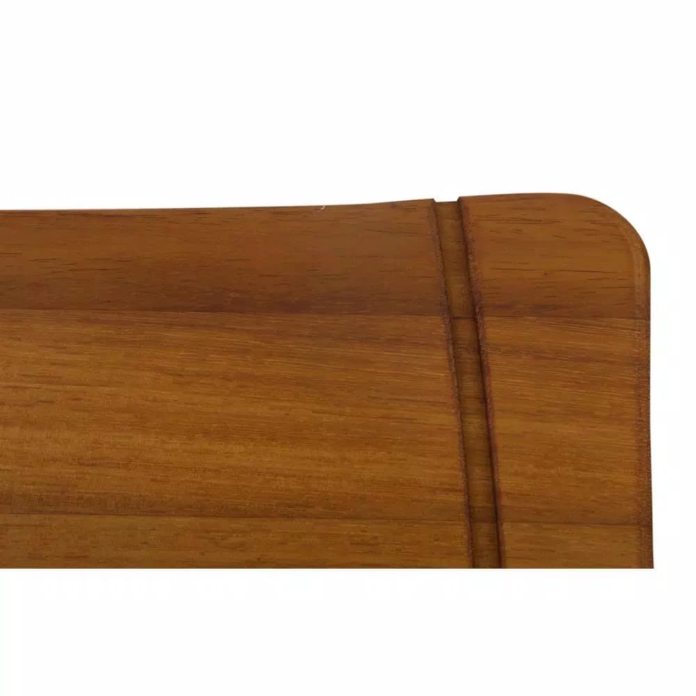 ALFI BRAND Iroko Wood Cutting Board - Italian Designed Multi-Purpose Chopping & Serving Board