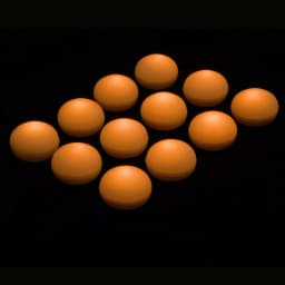 LUMABASE Orange Floating Blimp LED Lights, Waterproof Battery Operated Decorative Lights (12-Count) thumbnail 1