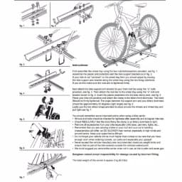 Swagman Upright Roof Rack Single Bike Carrier for Square, Round, and Oval Bars thumbnail 4