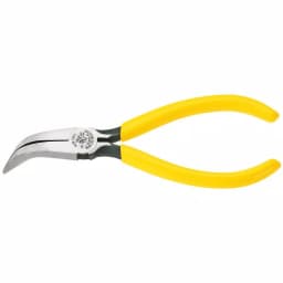 Klein Tools 6-3/8 in. Curved Long Nose Pliers thumbnail 1