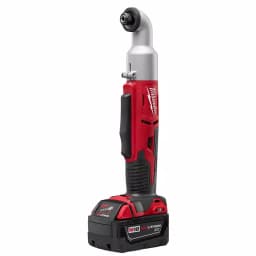 Milwaukee M18 18V Cordless 1/4 in. Hex 2-Speed Right Angle Impact Driver Kit with (2) 3.0 Ah Batteries, Charger & Case thumbnail 3
