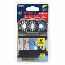 Bosch Starlock 3-Piece Oscillating Multi-Tool Accessory Blade Set thumbnail 5