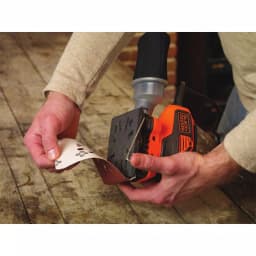 BLACK+DECKER BDEQS300 1/4 Sheet Orbital Sander, 2 Amp, Corded thumbnail 7